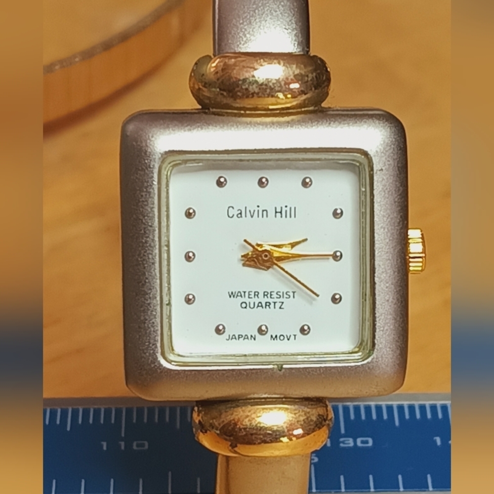 X Women's Gold and Silver Quartz Watch